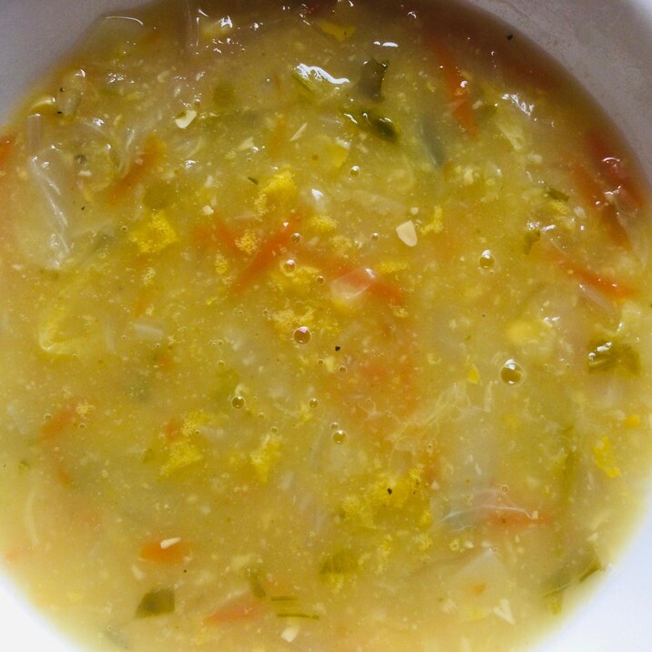 コーン野菜スープ